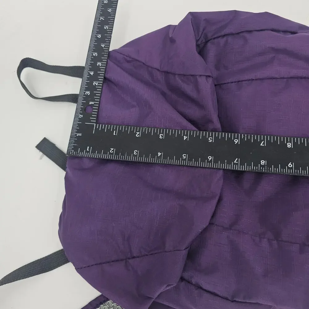 Ascent Dash 720 Outdoor Hiking Camping School Lightweight Backpack Purple Gray